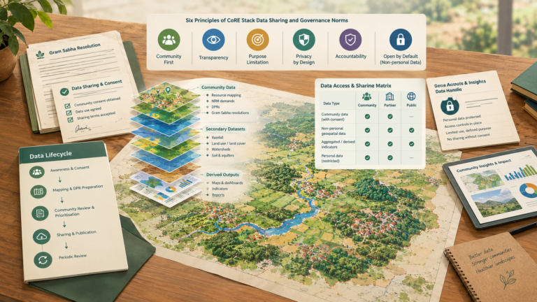 Strengthening Community-Led Data Governance: Reflections from CoRE Stack’s Community of Practice